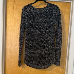 Apt. 9 Black and Gray Knit Top
